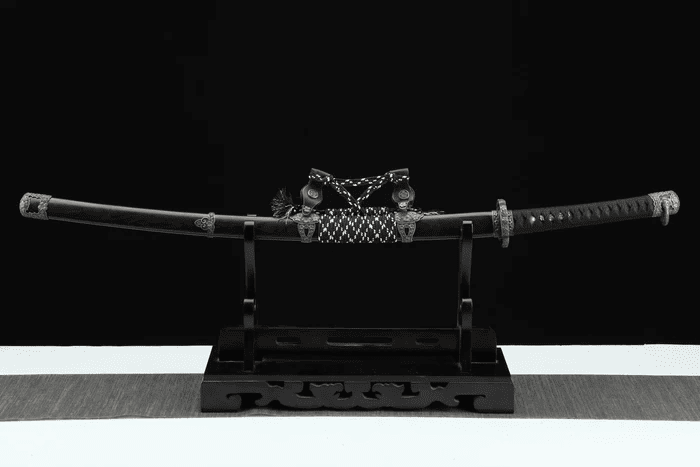 Katana Kaizu (Damascus Steel & Genuine Hamon) - Image 13