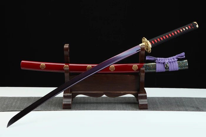 Katana Nomatsu (1095 Carbon Steel & Genuine Hamon) - Image 3