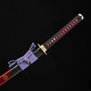Alternative view of Katana Nomatsu (1095 Carbon Steel & Genuine Hamon)