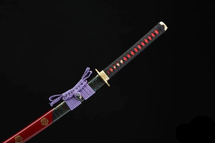 Katana Nomatsu (1095 Carbon Steel & Genuine Hamon) - Image 2