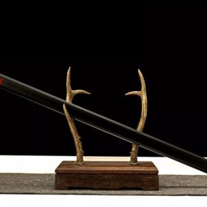 Alternative view of Black Grass Cut Sword