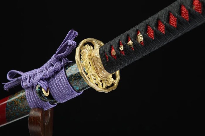 Katana Nomatsu (1095 Carbon Steel & Genuine Hamon) - Image 6
