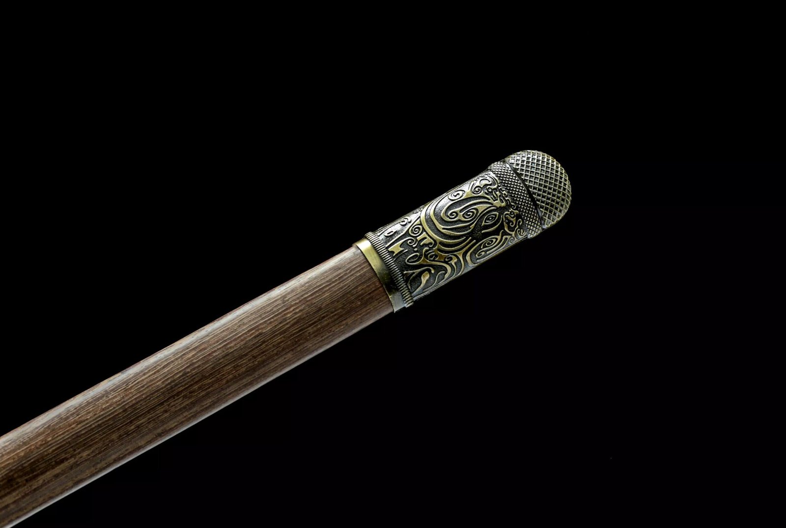 Poorly fitted scabbard for Tang-style knife made of manganese steel - Image 8
