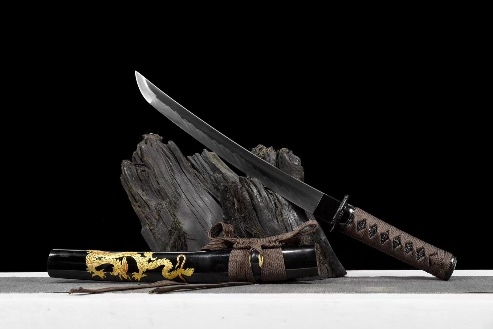 Tanto Yokohama (T10 Steel & Genuine Hamon) - Image 9