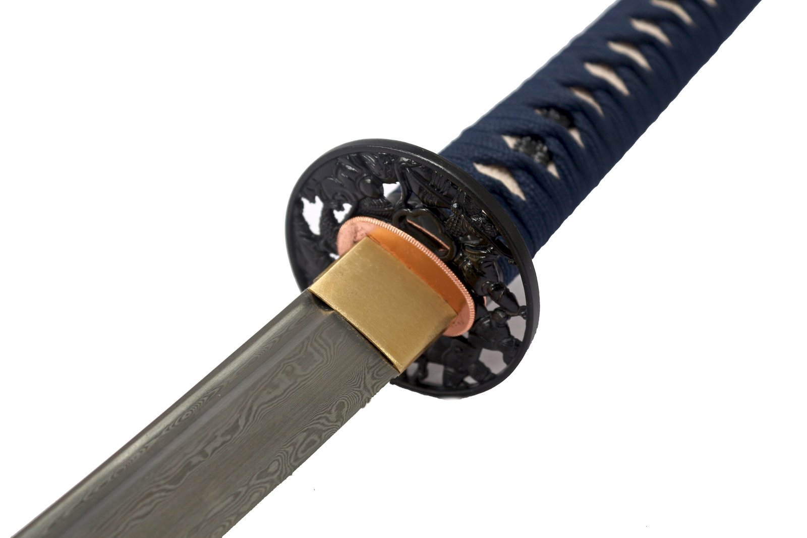 Katana Sakura (Damascus Steel & Genuine Ray Skin) - Image 5