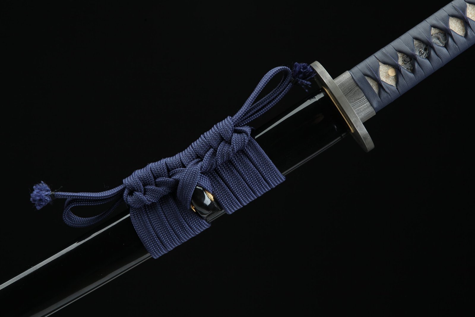 Katana Ishikari (Damascus Steel & Genuine Hamon) - Image 6