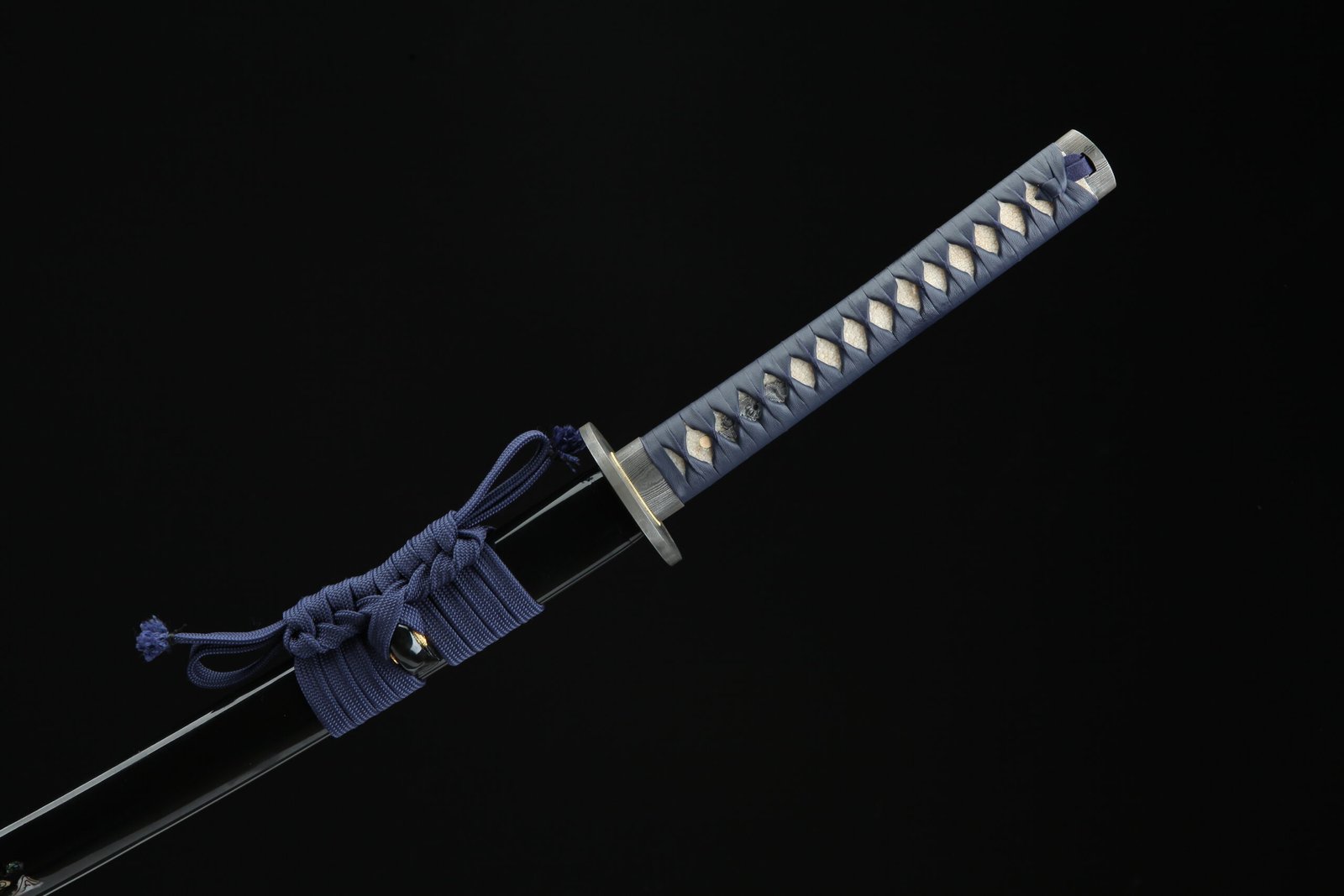 Katana Ishikari (Damascus Steel & Genuine Hamon) - Image 5