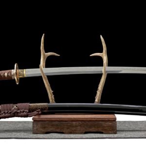 Alternative view of Katana Shinshiro (T10 Steel Genuine Hamon & Ray Skin)