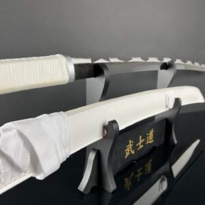 Alternative view of Katana Inosuke Hashibira (1060 Carbon Steel)