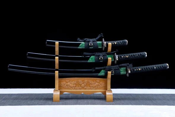 Pack Katana & Tanto & Wakizashi - Suigyoku - 1095 Carbon Steel & SanMai Steel