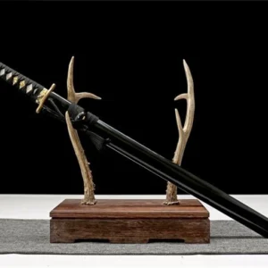 Alternative view of Wakizashi Kanoya (1060 Carbon Steel)