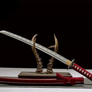 Alternative view of Wakizashi Kagoshima (T10 Steel)