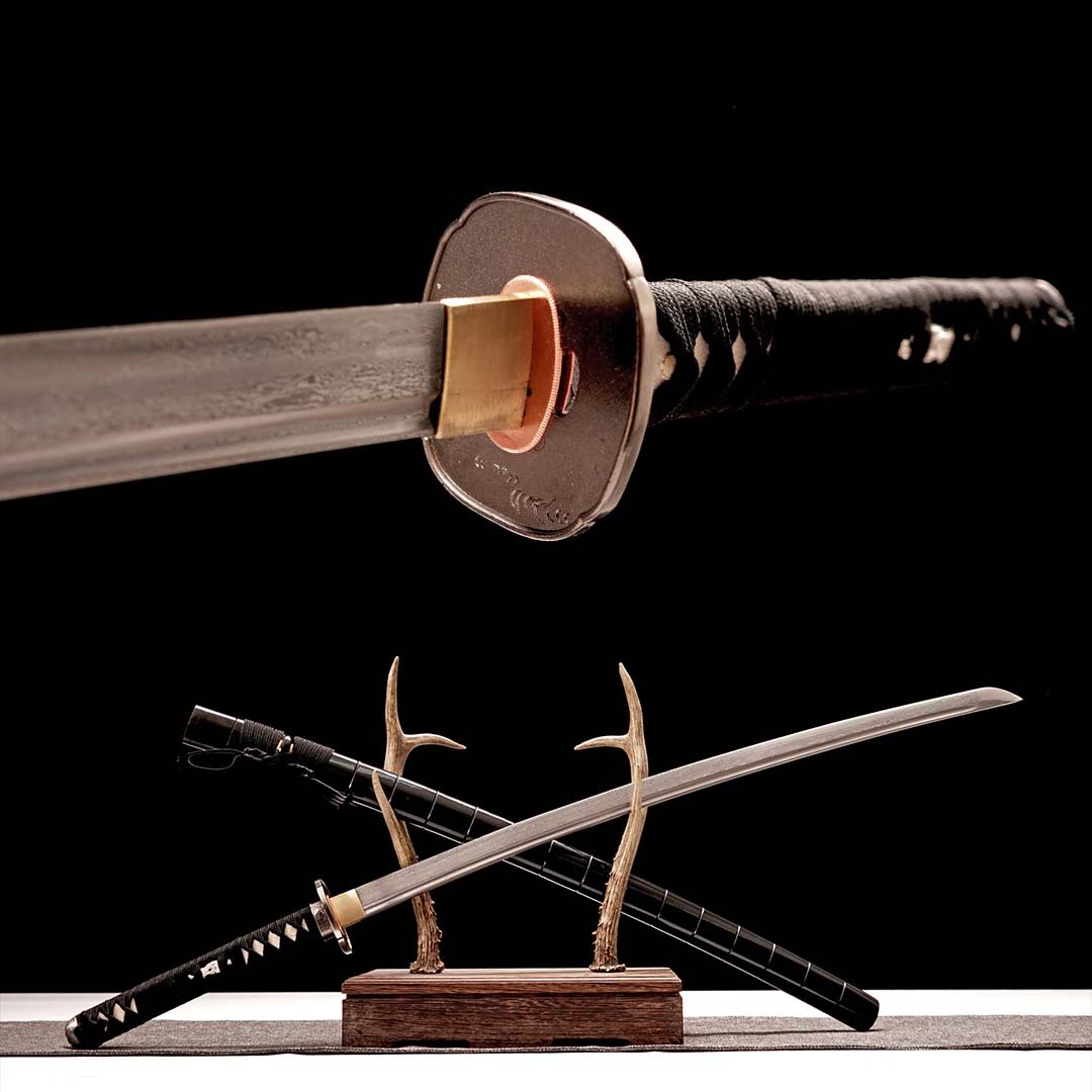 Katana Daisen (Damascus Steel)