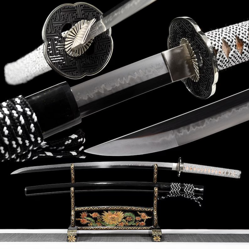 Katana Abashiri (T10 Steel Hamon)
