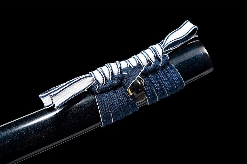 Katana Obihiro (T10 Steel Hamon Hitatsura) - Image 10