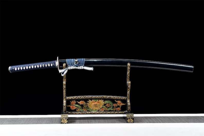 Katana Obihiro (T10 Steel Hamon Hitatsura) - Image 2