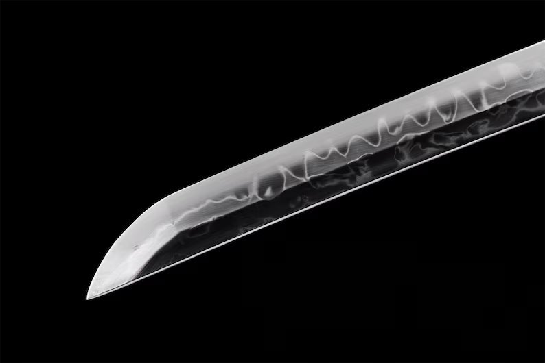 Katana Obihiro (T10 Steel Hamon Hitatsura) - Image 3