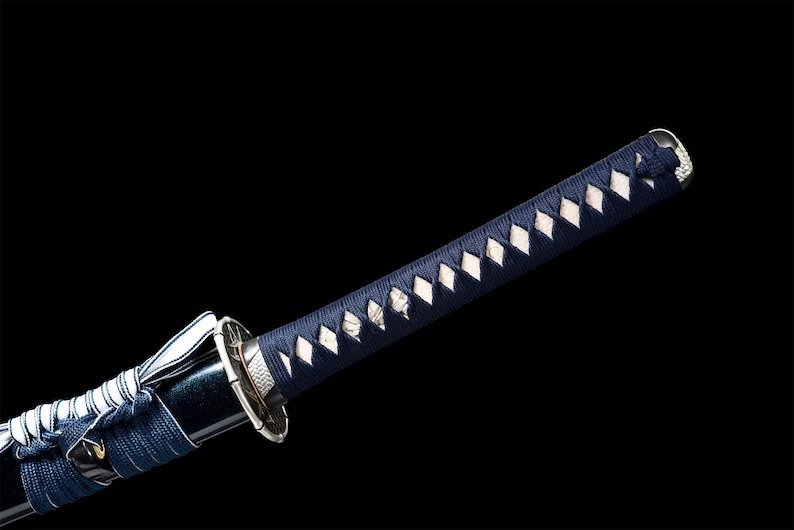 Katana Obihiro (T10 Steel Hamon Hitatsura) - Image 6