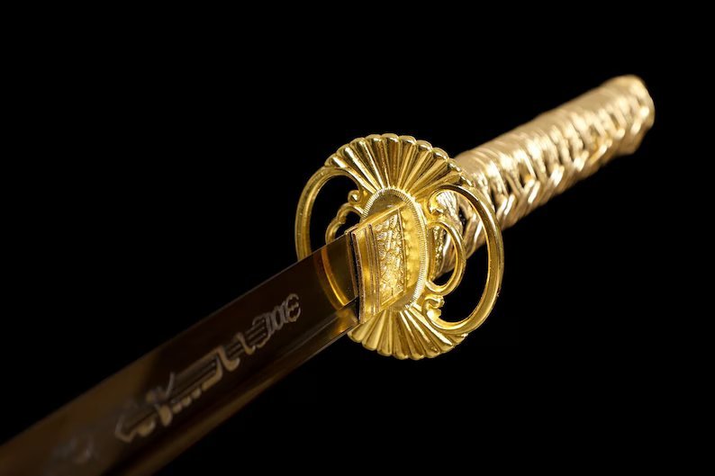 Katana Takasago (1095 Carbon Steel Gilded) - Image 2