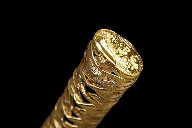 Katana Takasago (1095 Carbon Steel Gilded) - Image 4