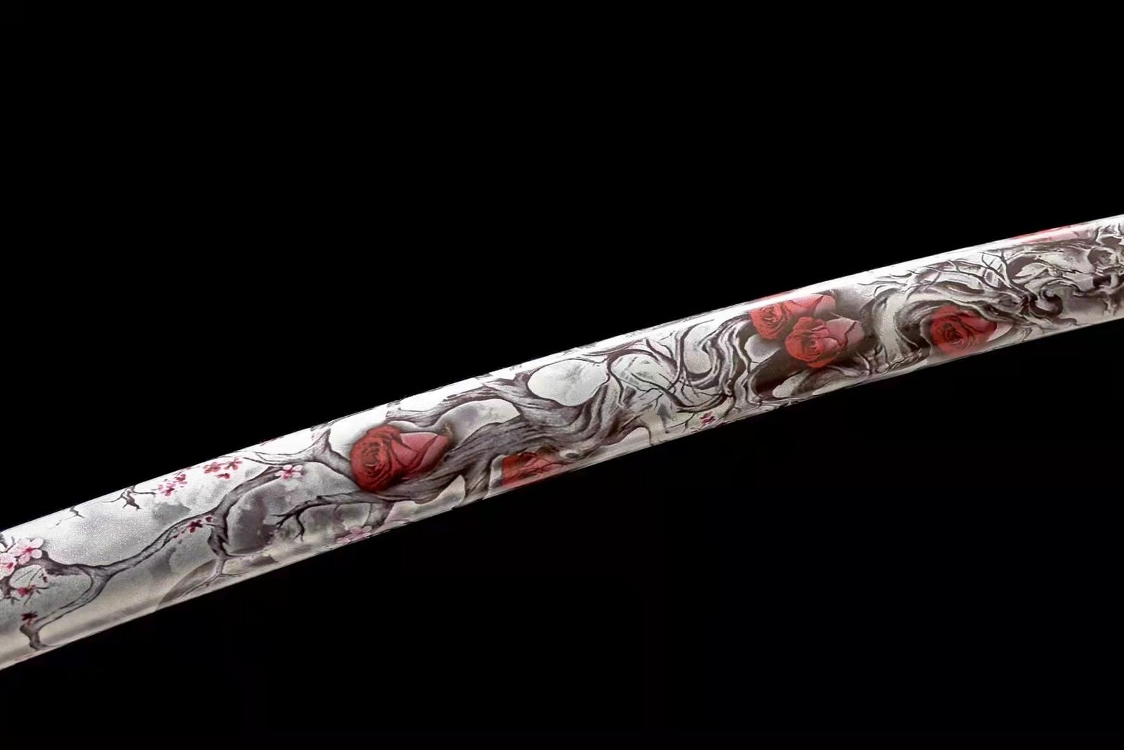 Katana Ama (T10 Steel Genuine Hamon & Ray Skin) - Image 2