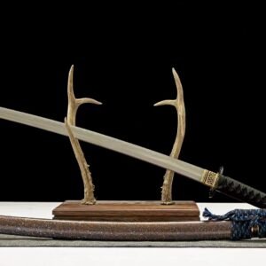 Alternative view of Katana Towada (1060 Carbon Steel Genuine Ray Skin)