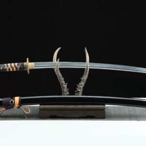 Alternative view of Katana Chita (1060 Carbon Steel Genuine Hamon)