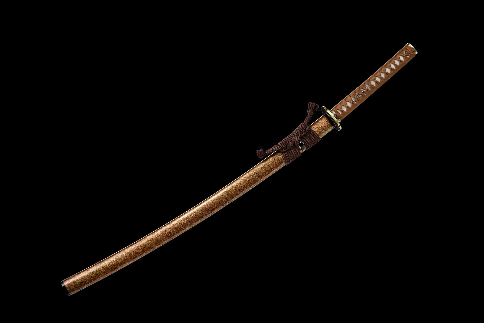 Katana Kanazawa (Damascus Steel Genuine Hamon & Ray Skin) - Image 14