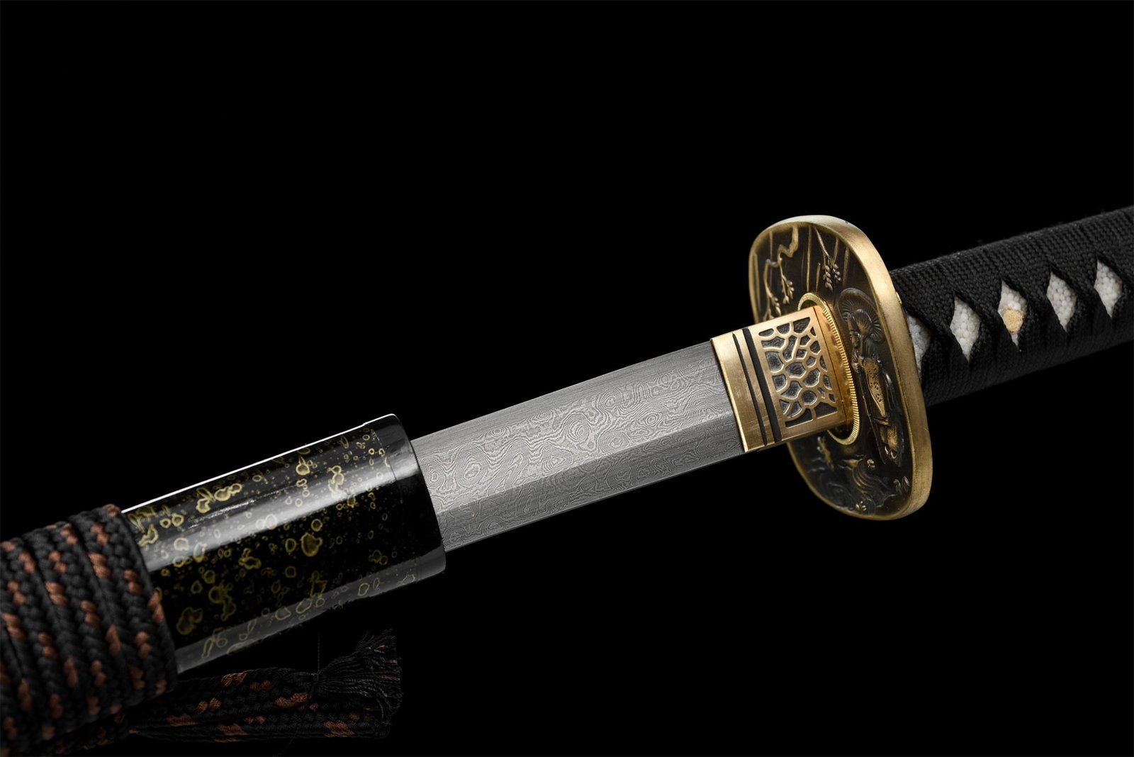 Katana Oshu (Damascus Steel)