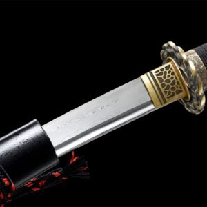 Wakizashi Maizuru (Damascus Steel)