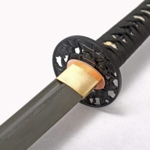 Katana Kisarazu (Damascus Steel & Genuine Ray Skin)