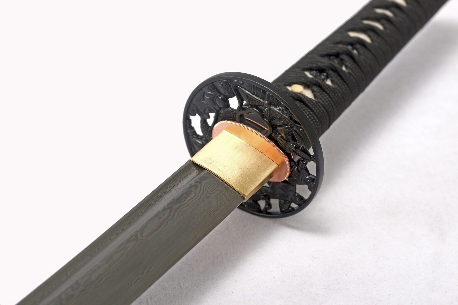 Katana Kisarazu (Damascus Steel & Genuine Ray Skin)
