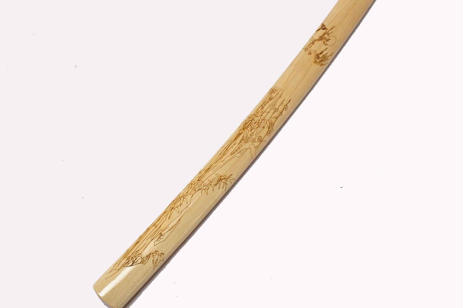 Katana Kisarazu (Damascus Steel & Genuine Ray Skin) - Image 10